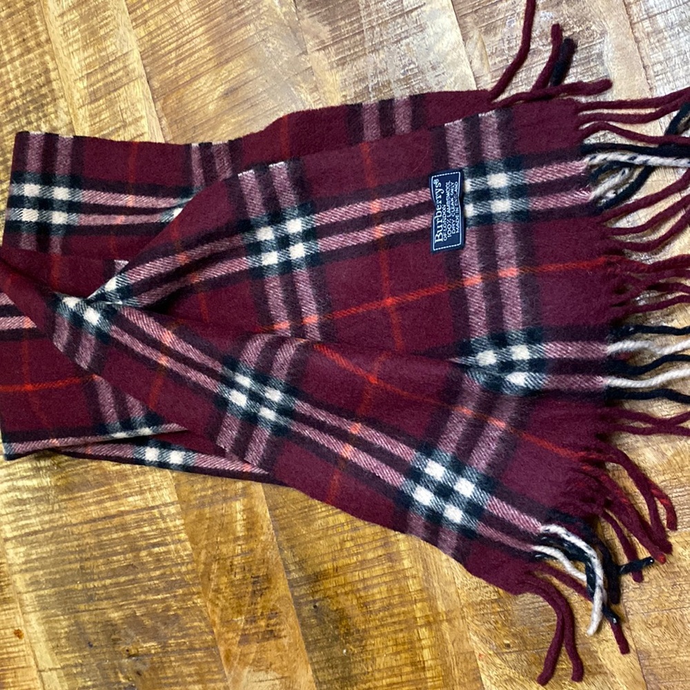 Burberry scarf